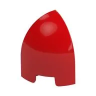 Brick Round Curved 1 x 1 x 1 1/3 Quarter Dome / Red