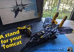 A stand for your F-14 (42151 Bugatti Bolide)