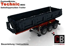 Custom tipping semitrailer