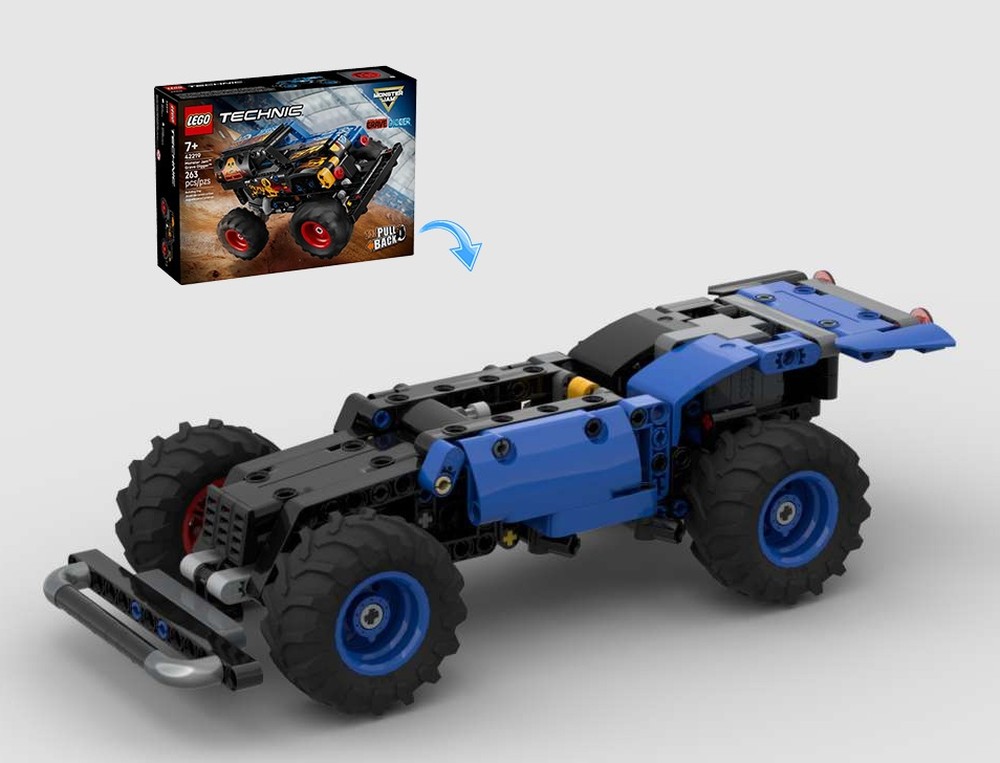 Lego Formula Racer 42219 Alternate Build