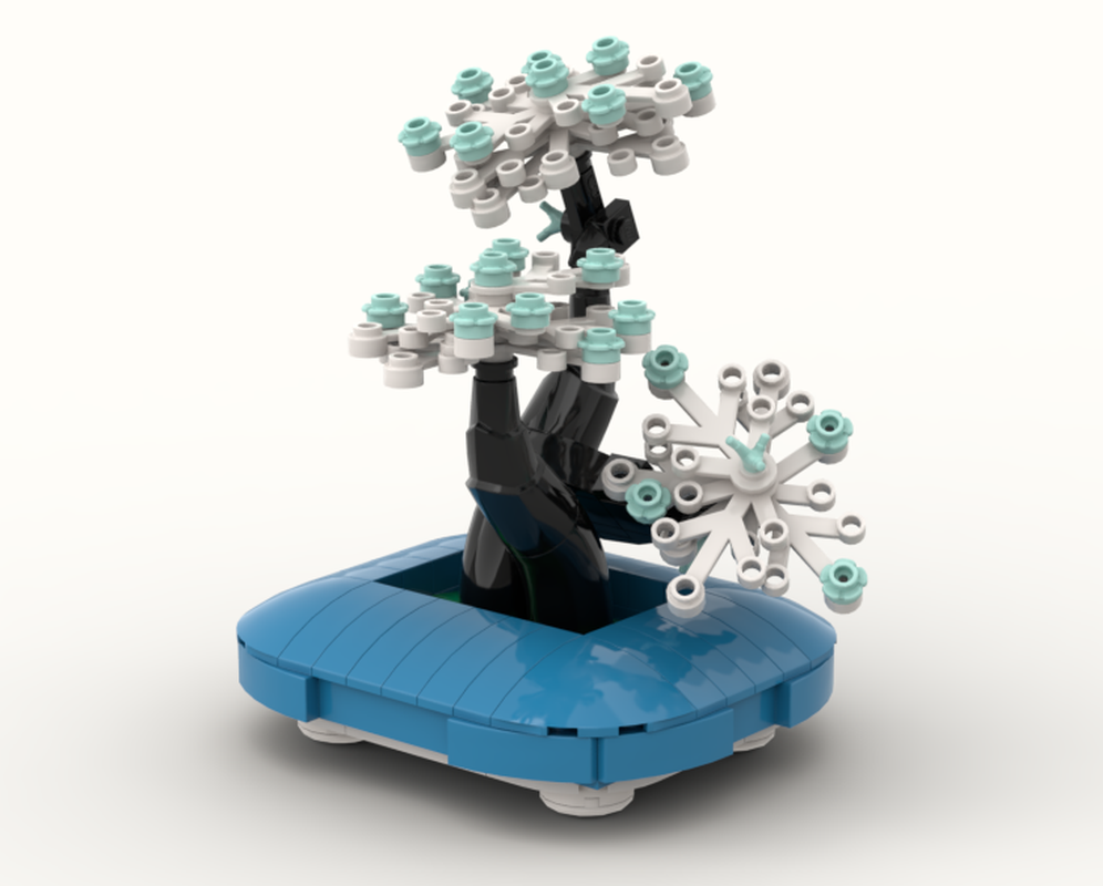 Lego Bonsai for untraditional pot