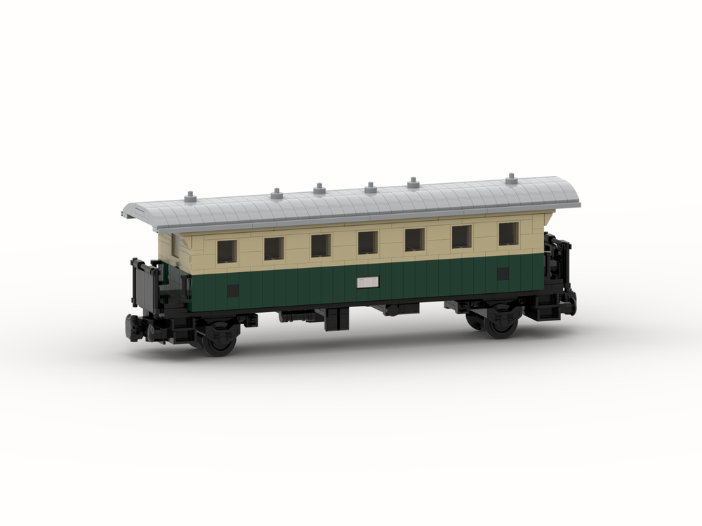Lego Donnerbüchse 2nd Class Passenger Coach (8w)