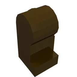 Leg, Right / Dark Brown