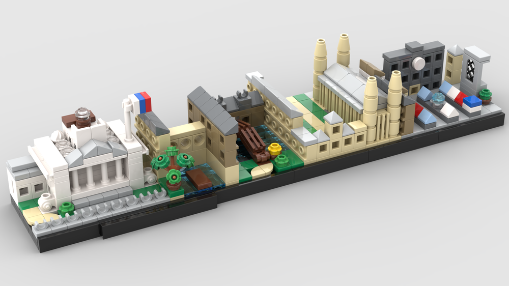 Lego Architecture - Cambridge (UK) Skyline