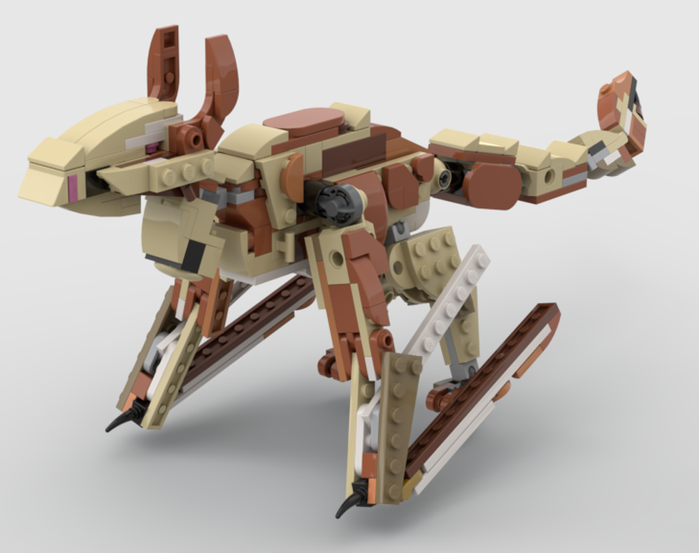 Lego 31150 African Devil Wyvern (Diablodrakon africana), Orcaenithius and Tree