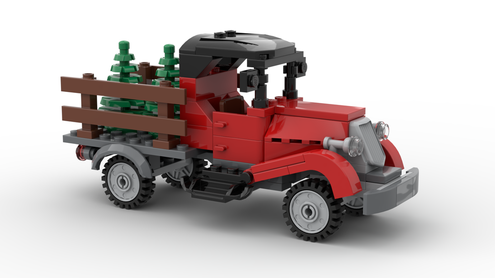 Lego Christmas Tree Truck