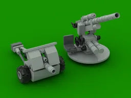 Artillery cannon and 36/37 FLAK