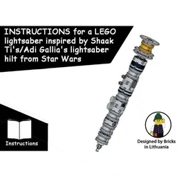 LEGO Shaak Ti's/Adi Gallia's lightsaber