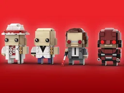 Matt Murdock & Kingpin Brickheadz LEGO MOC - Marvel Studios Hawkeye