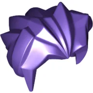 Hair Angular Swept Back / Dark Purple