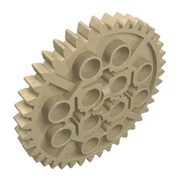 Technic Gear 40 Tooth / Tan
