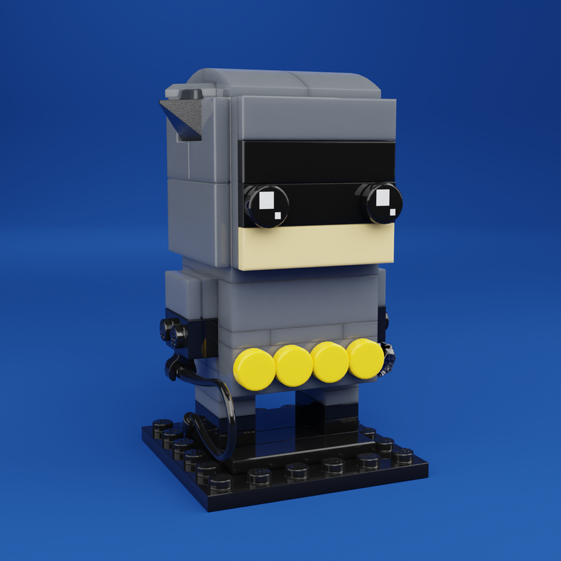 Lego Catwoman (Animated Series) Custom Brickheadz