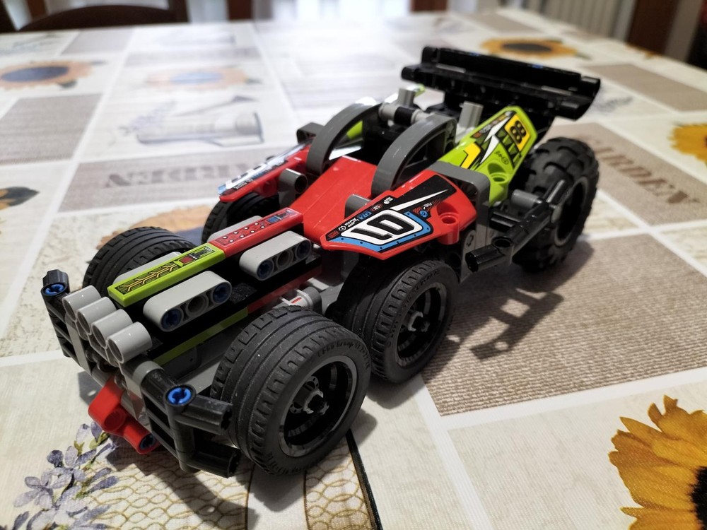 Lego 42072+42073 6x2 pullback racer