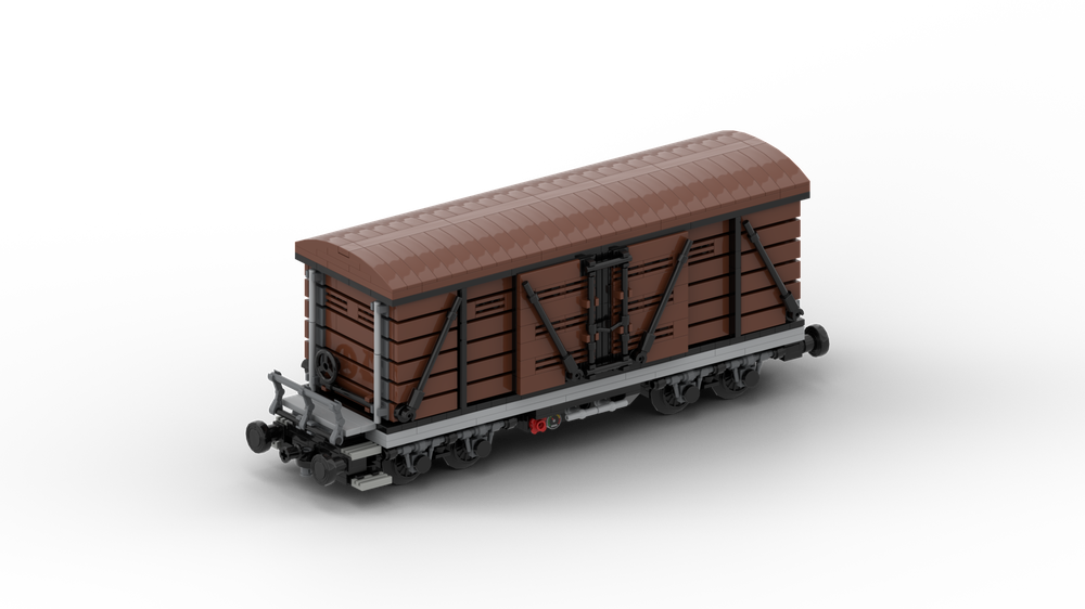 Lego Boxcar (8 wheel)