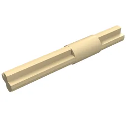 Technic Axle 4 with Centre Stop / Tan