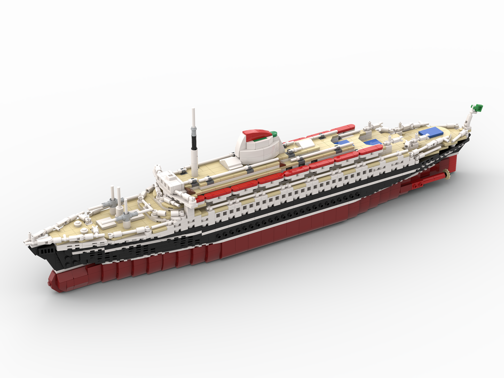 Lego Andrea Doria (Building instructions only)