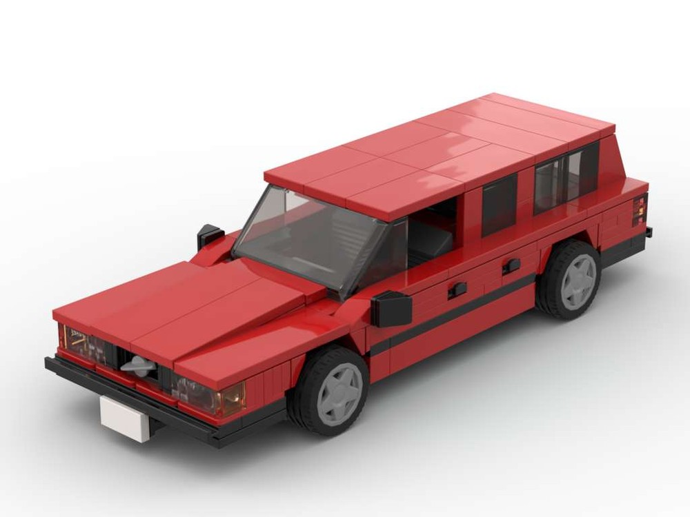 Lego Brick 740 Wagon - Red
