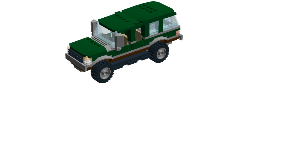 Lego Luxus SUV offroad