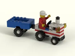 6698 Tractor with trailer