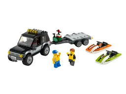 SUV with Watercraft