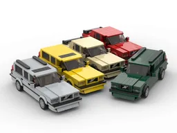 Brick 850 - Set of Five Colors