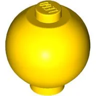 Brick Round 2 x 2 Sphere with Stud [Plain] / Yellow