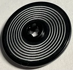 Technic, Disk 3 x 3 with Vinyl Record with Silver Circles Pattern (Sticker) - Set 21330