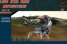 Grapple Droideka Destroyer (Animated-Style)