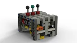 Compact 8 speed gearbox