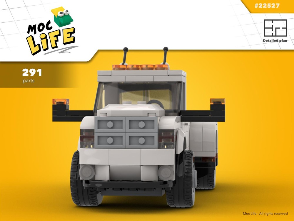 Lego Ram 2500 single cab dually