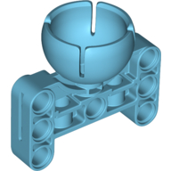 Lego Technic Beam 3 x 5 with Ball And Castor Joint / Medium Azure