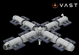 Haven-2 Space Station Final Configuration (1:220 Scale)