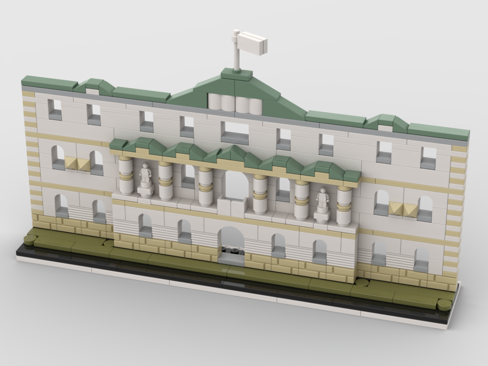 Lego Renaissance Palace Facade
