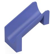 Lego Slide Straight 4 x 6 x 6 / Blue Violet