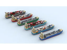 Open-Top Feeder Ship - CSM008