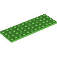 Lego Plate 4 x 12 / Bright Green