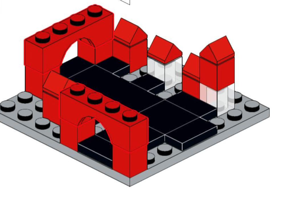 Lego Nano neighborhood