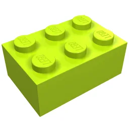 Brick 2 x 3 / Lime
