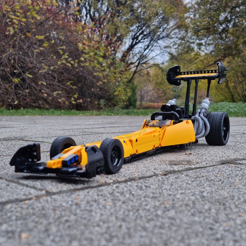 Lego Pull-back Top Fuel Dragster