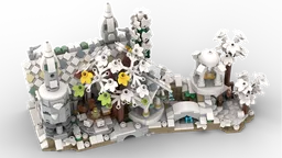 Mini 10316 Rivendell - Winter Version