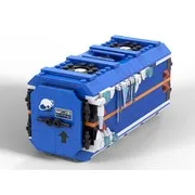 Space Shipping container - with BTII loading drone