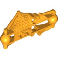 Lego Large Figure Skeletal, Limb, with 2 Ball Joints (Piraka) / Bright Light Orange