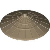 Hat, Conical Asian Style / Dark Tan