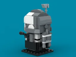 Clone Commander Wolffe Brickheadz