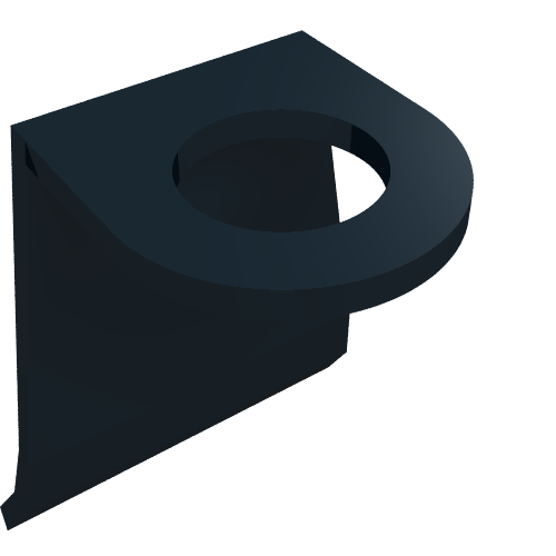 Lego Minifig Neckwear Cape [Plastic] / Black