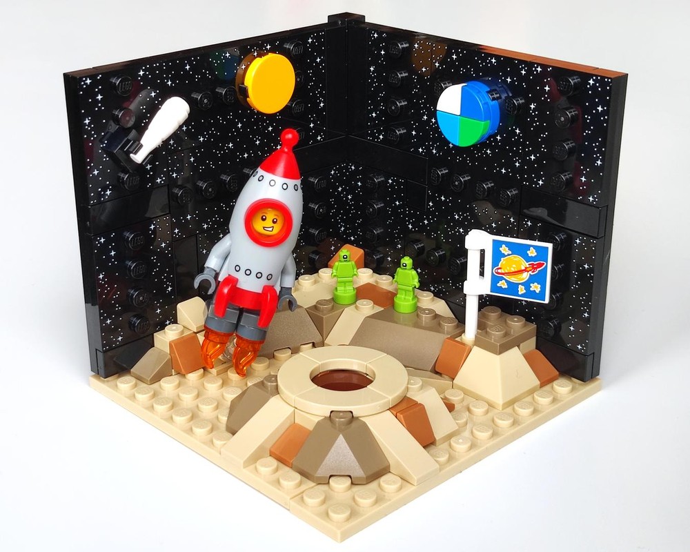 Lego Rocket Boy Vignette
