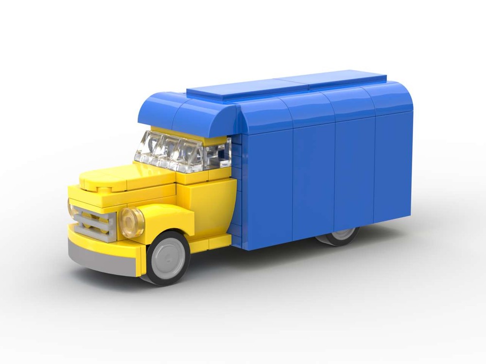 Lego Homage to LEGO Bedford Delivery Truck (Set 257) from 1958