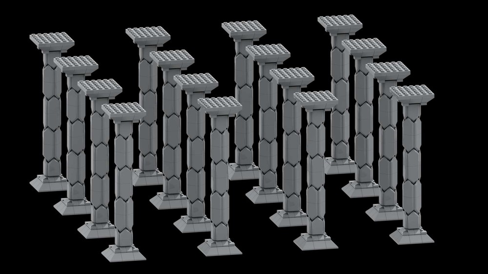 Lego Medival/ Moria Pillar