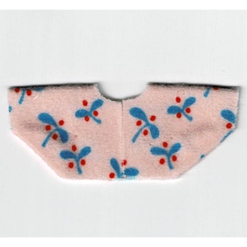 Lego Scala, Baby Shirt with Blue Leaves and Red Berry Print