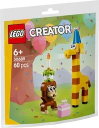Birthday Party Animals paper bag / polybag